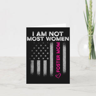 Foster Parent Mom Most Women Foster Care Card