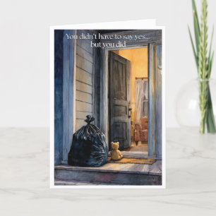 Foster Parent Thank You Card •