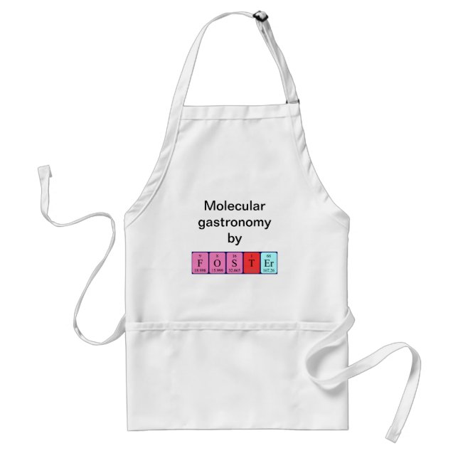 Foster periodic table name apron (Front)