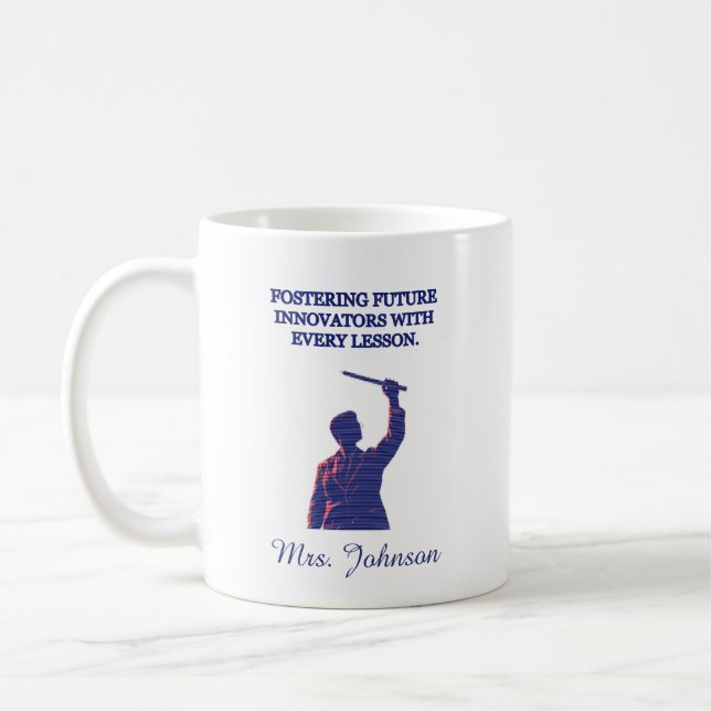 Fostering Future Innovators Science Education Coffee Mug (Left)