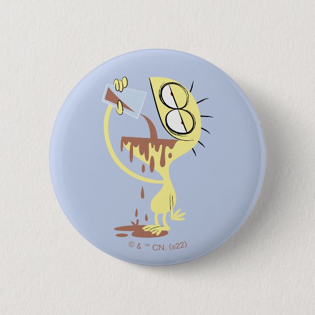 Foster's Home for Imaginary Friends | Cheese 6 Cm Round Badge (Front)