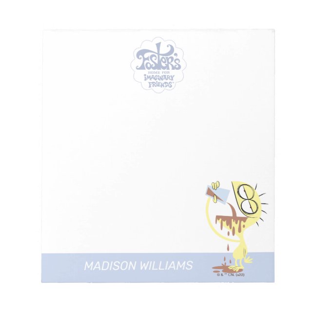 Foster's Home for Imaginary Friends | Cheese Notepad (Front)