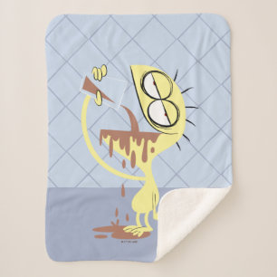 Foster's Home for Imaginary Friends   Cheese Sherpa Blanket
