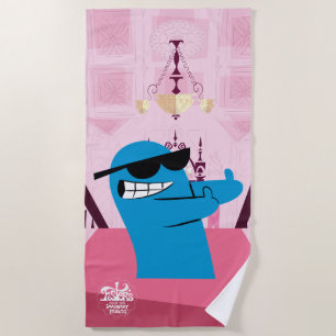 Foster's Home for Imaginary Friends   Cool Bloo Beach Towel