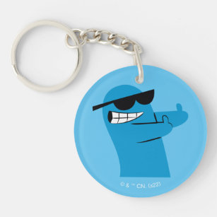 Foster's Home for Imaginary Friends   Cool Bloo Key Ring