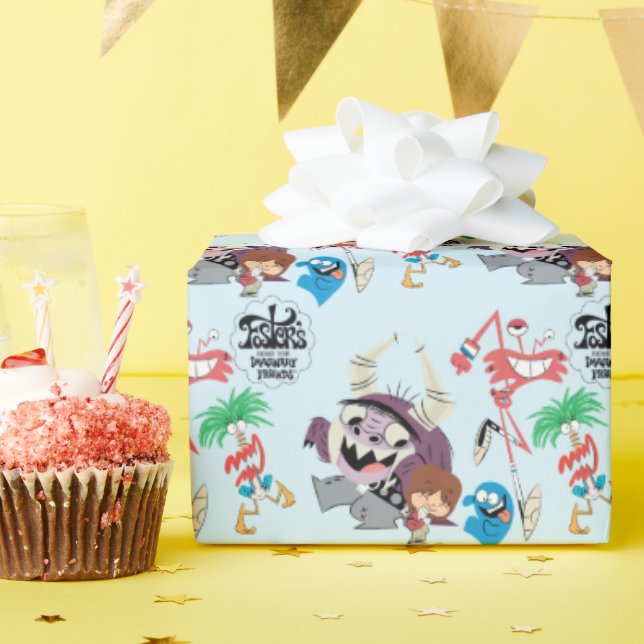 Foster's Home for Imaginary Friends | Dancing Wrapping Paper (Birthday Party)