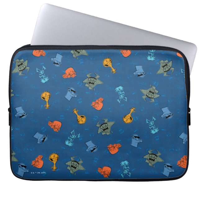 Foster's Home for Imaginary Friends | Fun Pattern Laptop Sleeve (Front)
