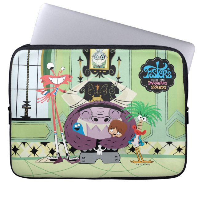 Foster's Home for Imaginary Friends | Group Hug Laptop Sleeve (Front)