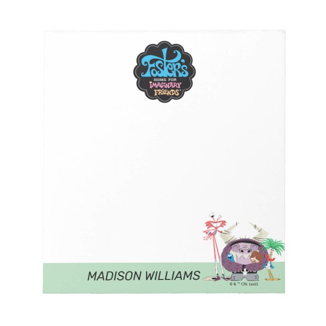 Foster's Home for Imaginary Friends | Group Hug Notepad (Front)