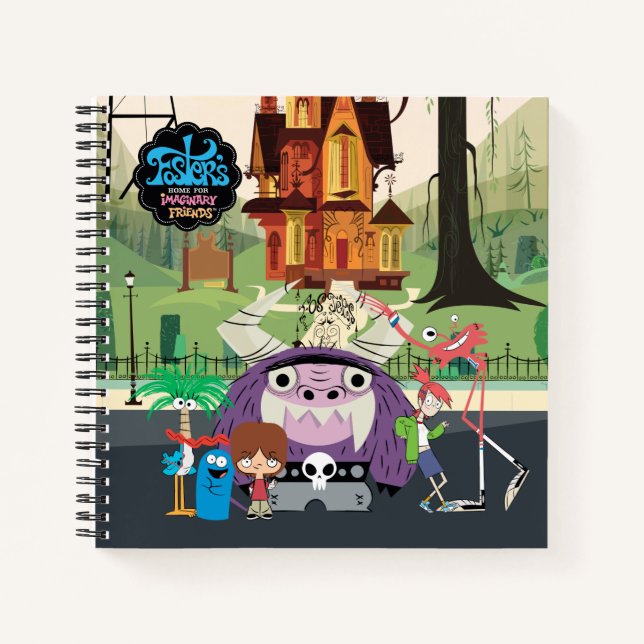 Foster's Home for Imaginary Friends | Hanging Out Notebook (Front)