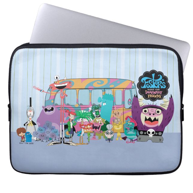 Foster's Home for Imaginary Friends | School Bus Laptop Sleeve (Front)