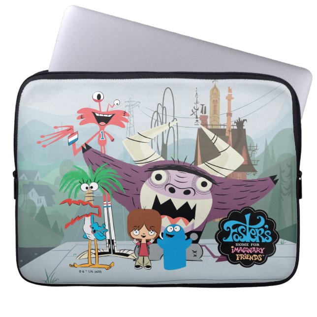 Foster's Home for Imaginary Friends | Welcome Laptop Sleeve (Front)