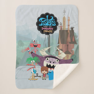 Foster's Home for Imaginary Friends   Welcome Sherpa Blanket