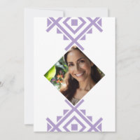 Foto Personalizada Invitación de 40 Años Aztec