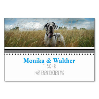 Foto Platzkarten Table Number