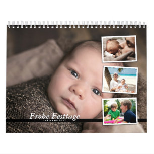 Fotokalender gestalten - Familienkalender 2024 Calendar