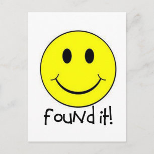Found It! Postcard