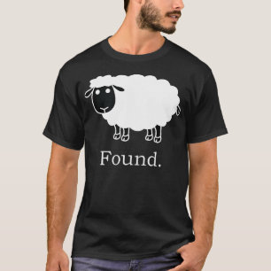 Found Minimalist Sheep Christian T-Shirt