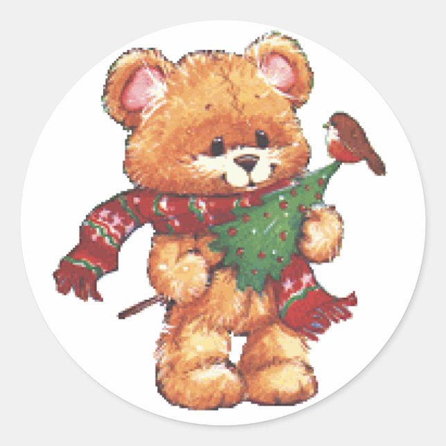 Found My Perfect Tree Classic Round Sticker (Front)