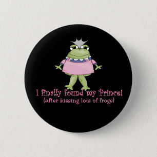 Found My Prince Engagement 6 Cm Round Badge