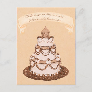 Found One Soul Loves~Scripture~Save Date~Spanish Announcement Postcard