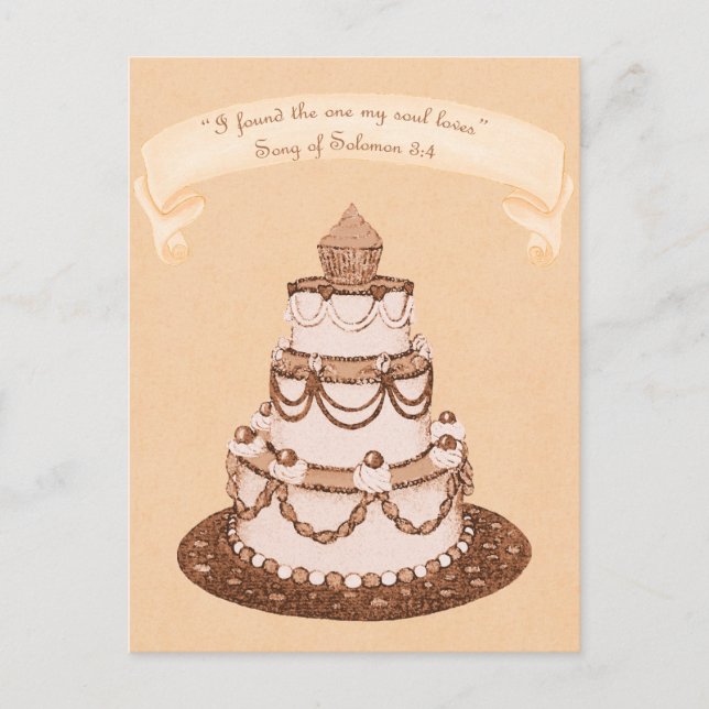 Found One Soul Loves~Scripture~Save the Date Announcement Postcard (Front)