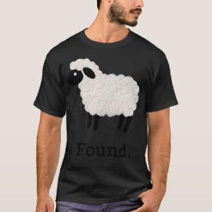 Found Sheep Psalm 23 Christian Faith Lamb T-Shirt
