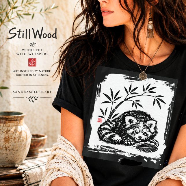 FOUND • StillWood • Red Panda T-Shirt (Creator Uploaded)