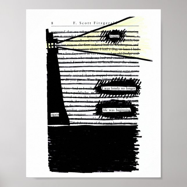 Found (The Great Gatsby) Poster (Front)