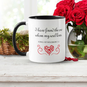 Found The One   My Soul Loves Bible Verse Gift Mug