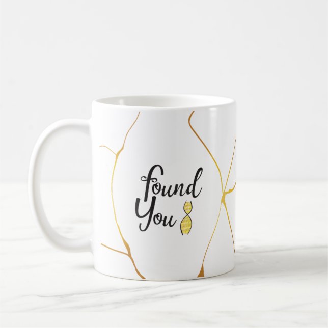 Found You DNA Coffee Mug (Left)