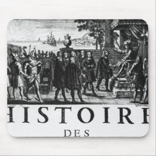 Foundation by Louis XIV, king of France Mouse Pad