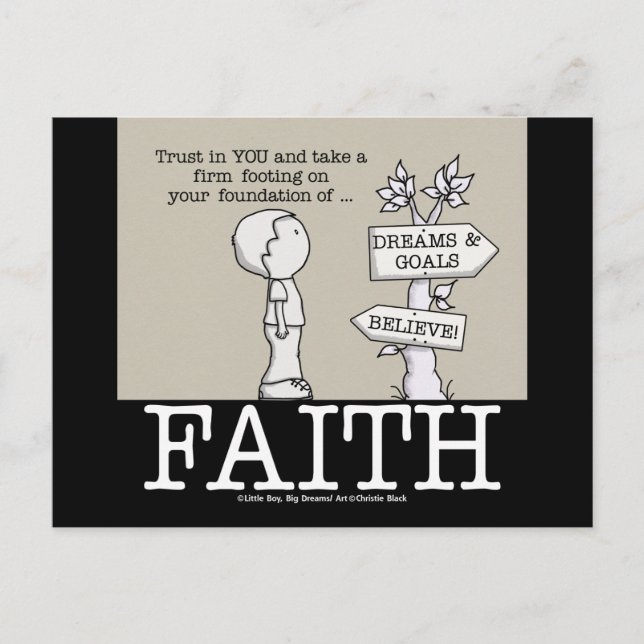 Foundation of Faith Postcard (Front)