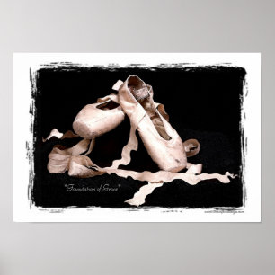 "Foundation of Grace" Ballet Shoes Print