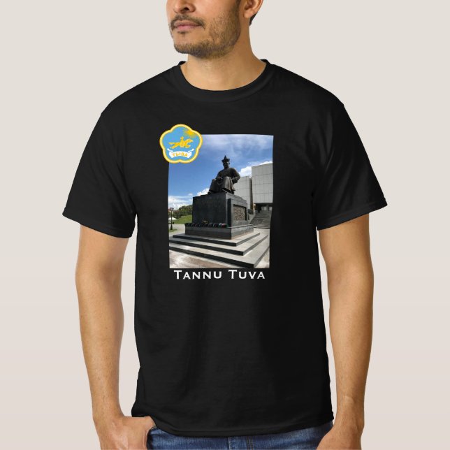 Founder of Tannu Tuva statue tee (Front)