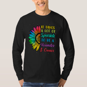 Founder Organizer Initiator Creator Black African T-Shirt