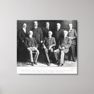 Founders of the Republic of Panama Canvas Print