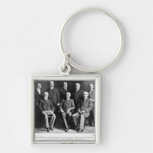 Founders of the Republic of Panama Key Ring