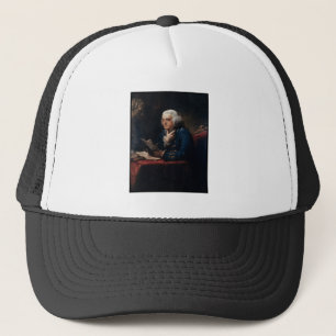 Founding Father "Thumb Portrait" Benjamin Franklin Trucker Hat