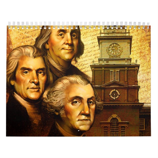 Founding Fathers Calendar (Cover)