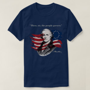 Founding Fathers - Hamilton (dark colors) T-Shirt