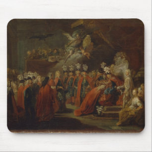 Founding of the Order of the Black Eagle Mouse Pad