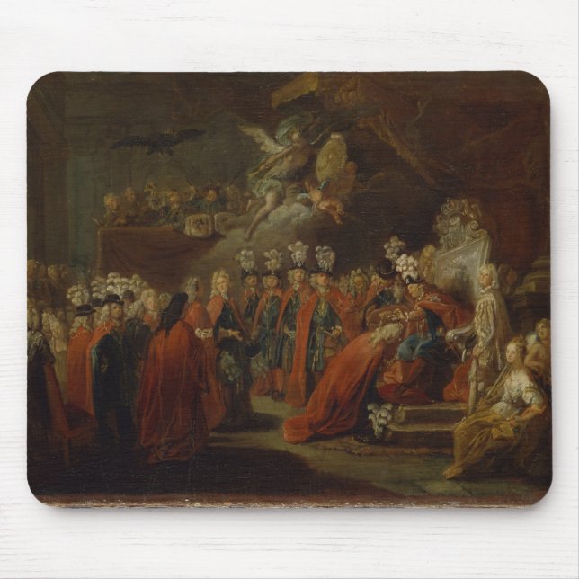 Founding of the Order of the Black Eagle Mouse Pad (Front)
