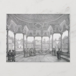 Fountain and Kiosk of the Garden of Choubrah, from Postcard