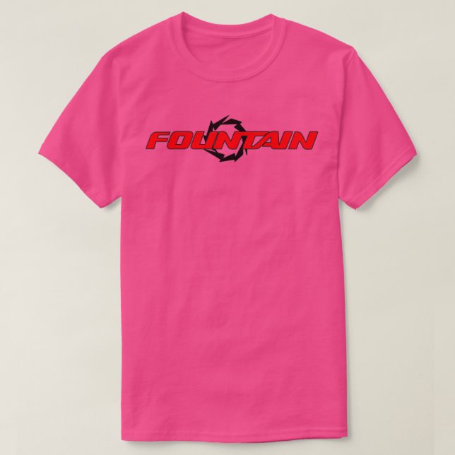 Fountain Boats Powerboat T-Shirt (Design Front)