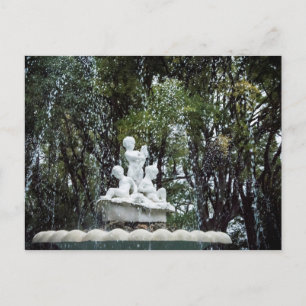 Fountain in Varna city, Bulgaria Postcard