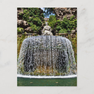 Fountain in Villa D'Este Postcard