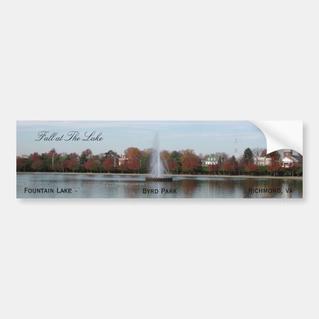 Fountain Lake Bumper Sticker (Front)