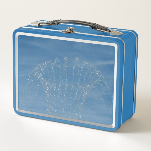 fountain metal lunch box (Front)