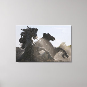 Fountain, Monument des Girondins, Bordeaux, Canvas Print